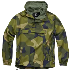 Brandit - Summer Windbreaker swedish camo M90