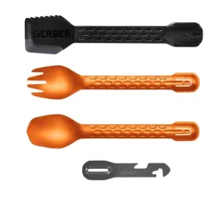 Gerber - Compleat Utensil Multifunktions-Essbesteck, Burnt Orange