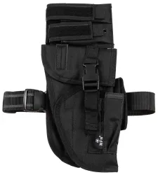 Pistolenbeinholster, schwarz, 