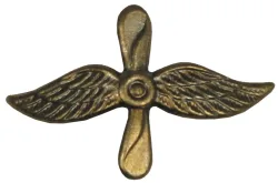 CZ/SK Metallabzeichen, bronze, 