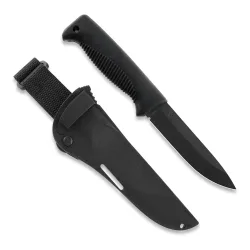 Peltonen Knives - M07 Ranger Puukko schwarz, PTFE Teflon, Kompositscheide (schwarz)