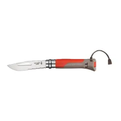 Opinel - Outdoormesser No. 8 (rot)