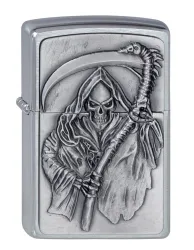Zippo Feuerzeug - Sensenmann Emblem