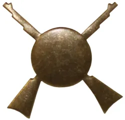 CZ/SK Metallabzeichen, bronze, 