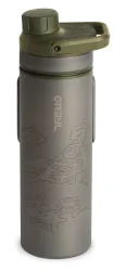 GRAYL - Wasserfilter Ultrapress Titanium Bottle (Olive Drab)