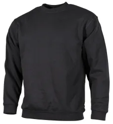 Sweatshirt, 340 g/m², schwarz