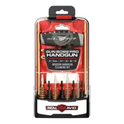 Real Avid - Handgun Cleaning Kit 22/9mm/357/38/40/45 (Reinigungsset)