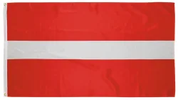 Fahne, Lettland, Polyester, 90 x 150 cm