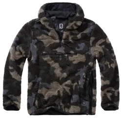Brandit - Teddyfleece Worker Pullover darkcamo
