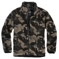 Brandit - Teddyfleece Jacket darkcamo