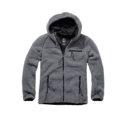 Brandit - Teddyfleece Worker Jacket anthracite