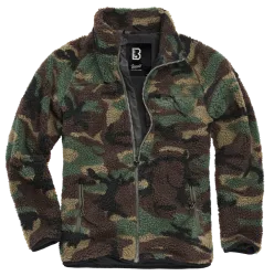 Brandit - Teddyfleece Jacket woodland