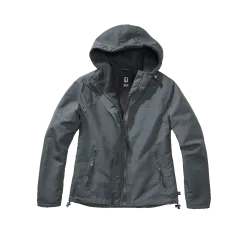 Brandit - Women Frontzip Windbreaker anthracite