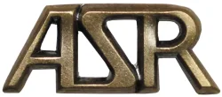 CZ/SK Metallabzeichen, bronze, 