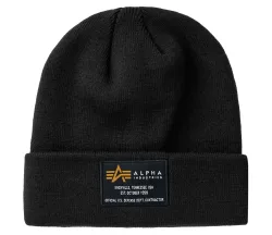 Alpha Industries - Crew Beanie (black)