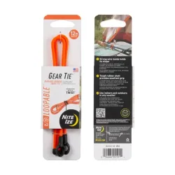 Nite Ize - Mehrzweckbinder Gear Tie Loopable, 12 Inch (orange)