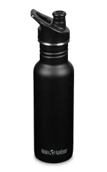 Klean Kanteen - Trinkflasche Classic 532ml Black mit Sport Cap