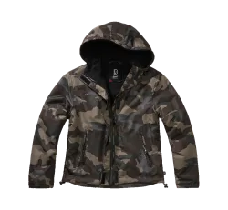 Brandit - Women Frontzip Windbreaker darkcamo