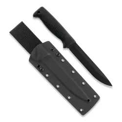 Peltonen Knives - M95 Ranger Puukko schwarz, PTFE Teflon, Kydexscheide (schwarz)