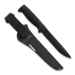 Peltonen Knives - M95 Ranger Puukko schwarz, PTFE Teflon, Kompositscheide (schwarz)
