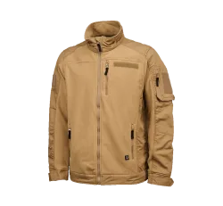 Brandit - Fleece Ripstop Jacket camel