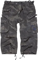 Brandit - Industry Vintage 3/4 Shorts darkcamo