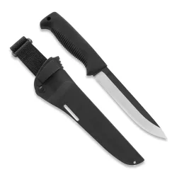 Peltonen Knives - M95 Ranger Puukko schwarz, unbeschichtet, Kompositscheide (schwarz)