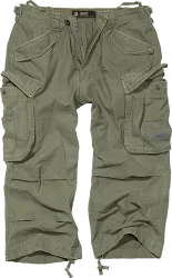 Brandit - Industry Vintage 3/4 Shorts olive