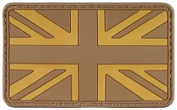 Klettabzeichen,Grossbritannien, desert, 3D, ca. 8 x 5 cm