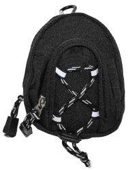 Fototasche, Kordelband, schwarz