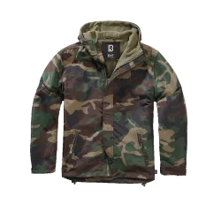 Brandit - Frontzip Windbreaker woodland