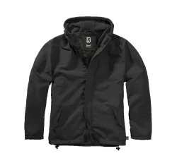 Brandit - Frontzip Windbreaker black