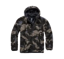 Brandit - Teddyfleece Worker Jacket darkcamo