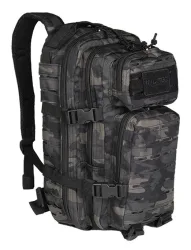 US Assault Tactical Rucksack Lasercut small - darkcamo