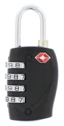 TSA Zahlenschloss mit 4-stelligen Code (6,9x3,1x1,4 cm)