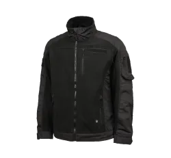 Brandit - Fleece Ripstop Jacket black
