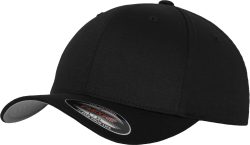 Yupoong Flexfit Cap - Schwarz S/M Herren