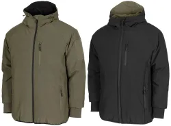 Thermojacke, wendbar, oliv/schwarz