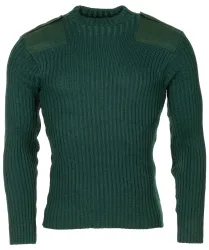 Belg. Kommando Pullover, grün, neuwertig