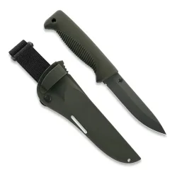 Peltonen Knives - M07 Ranger Puukko grün, Cerakote, Kompositscheide (grün)