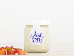 Joghurt Rhabarber AMSELSPITZ®, 180g