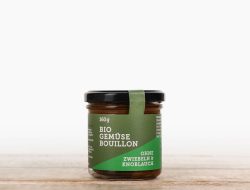 Bio Gemüse Bouillon ohne Zwiebeln & Knoblauch, 160g