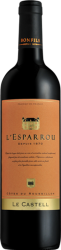 Château L'Esparrou Le Castell Côtes du Roussillon AOP Bonfils - 2018 - Midi - Languedoc-Roussillon, Frankreich