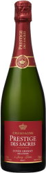Champagne Prestige des Sacres cuvée grenat Millesime Brut Prestige des Sacres - 2015 - Champagne, Frankreich
