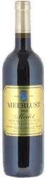 Merlot Meerlust Estate - 2023 - Coastal Region, Südafrika