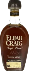 Elijah Craig Private Cask Swiss Edition Straight Bourbon Heaven Hill Distilleries - USA