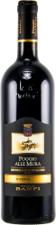 Brunello di Montalcino DOCG Poggio alle Mura Riserva Castello Banfi - 2019 - Toskana, Italien
