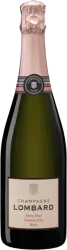 Champagne Rose Extra Brut Premier Cru Champagne Lombard - Champagne, Frankreich