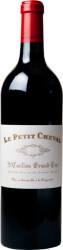 Le Petit Cheval Grand Cru St-Emilion AOC Second Vin du Château Cheval Blanc Château Cheval Blanc - 2014 - Bordeaux, Frankreich