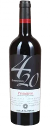 Colle al Vento 4/20 Primitivo Salento IGP Alibrianza - 2023 - Apulien, Italien